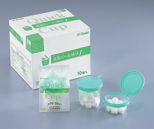 オオサキメディカル 滅菌QCパール綿球S　EB10−10 10mm（直径）