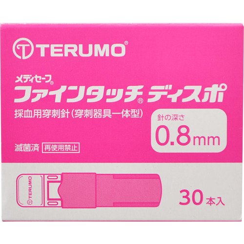 ●商品説明：採血の安全性と患者さんへのやさしさを考えた、血糖値測定等のための微量採血を目的とした、使いきりの穿刺(せんし)器具一体型の採血用穿刺針です。針が露出しない構造で、針刺しリスクを低減します。清潔さに配慮しています。 先端を押し当てるだけの穿刺で、失敗が少ない構造。30G、痛みを和らげるための独自の刃面構造。在庫スペース、廃棄物を削減するコンパクト設計。医療機器届出番号： 225AFBZX00086※※※※※ご注意ください※※※※※※ご紹介商品によっては掲載画像と商品名が異なる場合がございます。また、オプション品の場合も本体が掲載されている場合がございます。ご不明な点がございましたらお気軽にお問い合わせ下さい。※※※※※※※※※※※※※※※※※※※