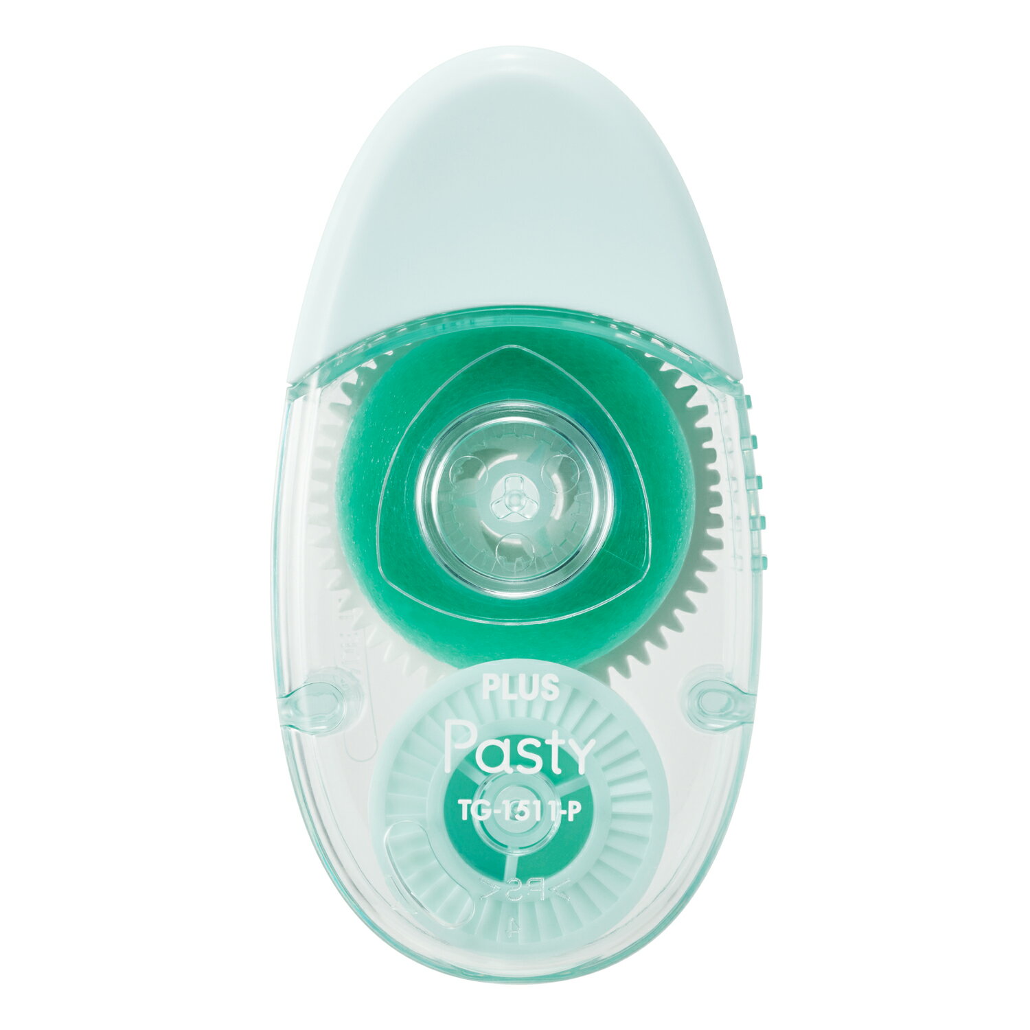 Paste - PLUS(プラス） Pasty パスティ テープのり 使い切りタイプ グリーン TG-1511-P(54457)