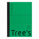 【10冊セット】Trees　A6　B罫　48枚　グリーン UTRBA6G