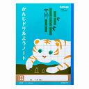 【10冊セット】カレッジアニマル学習帳 かんじドリルようノート 91字 LP65