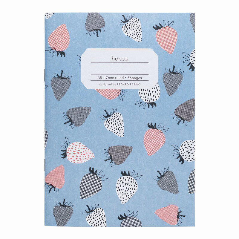 【5冊セット】hoccoノート A5 いちご X001A5S