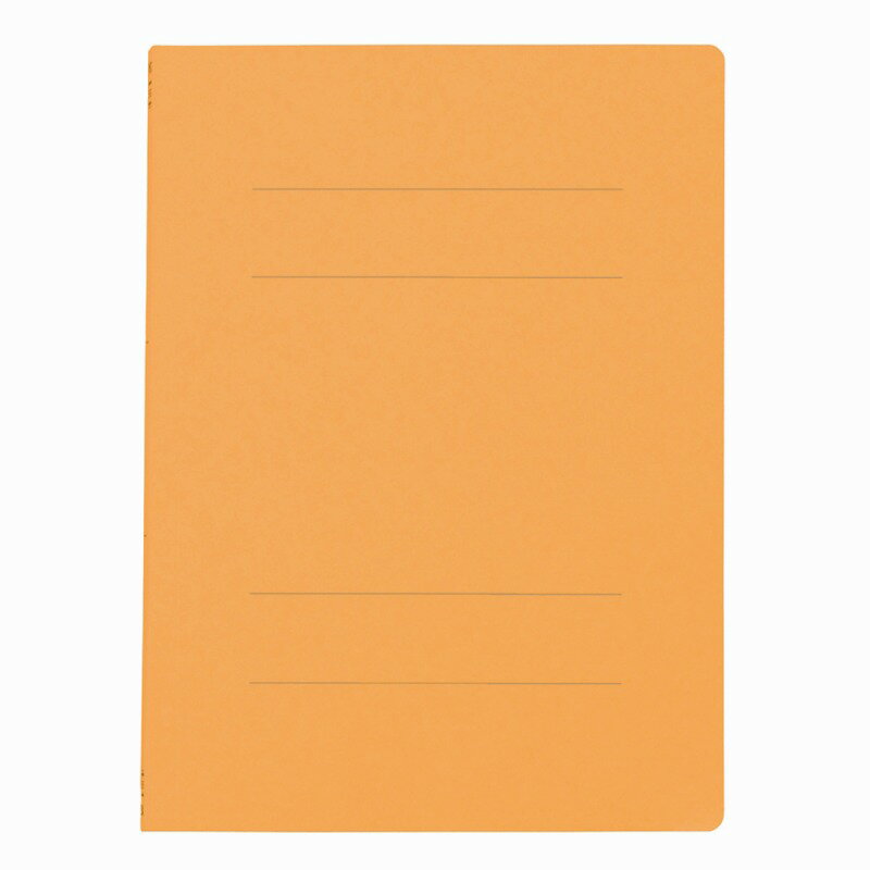 【10冊セット】フラットファイル　B5S　オレンジ HL1048N