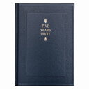 【2冊セット】5年日記 A5 横書き 1年6行 D304