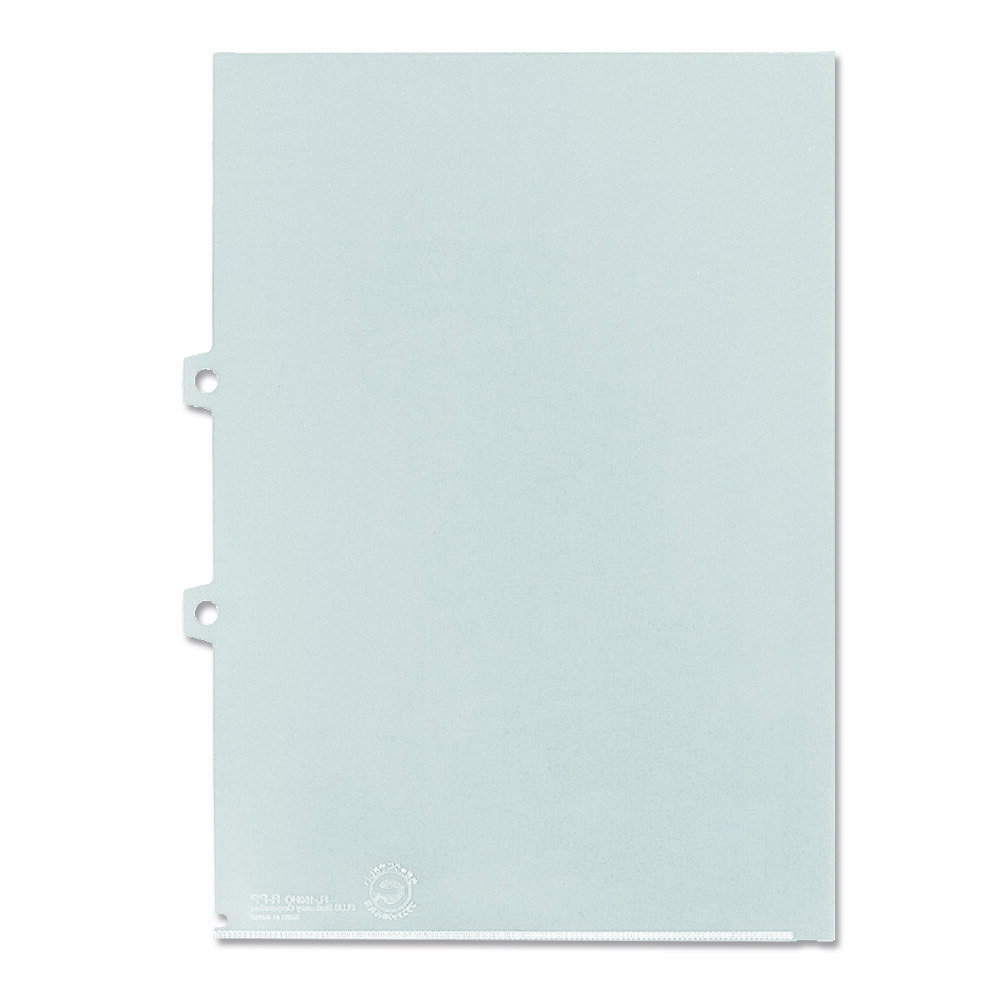 【PLUS】 10個セットクリアホルダー パンチ穴付 クリア FL-159HO(88159)