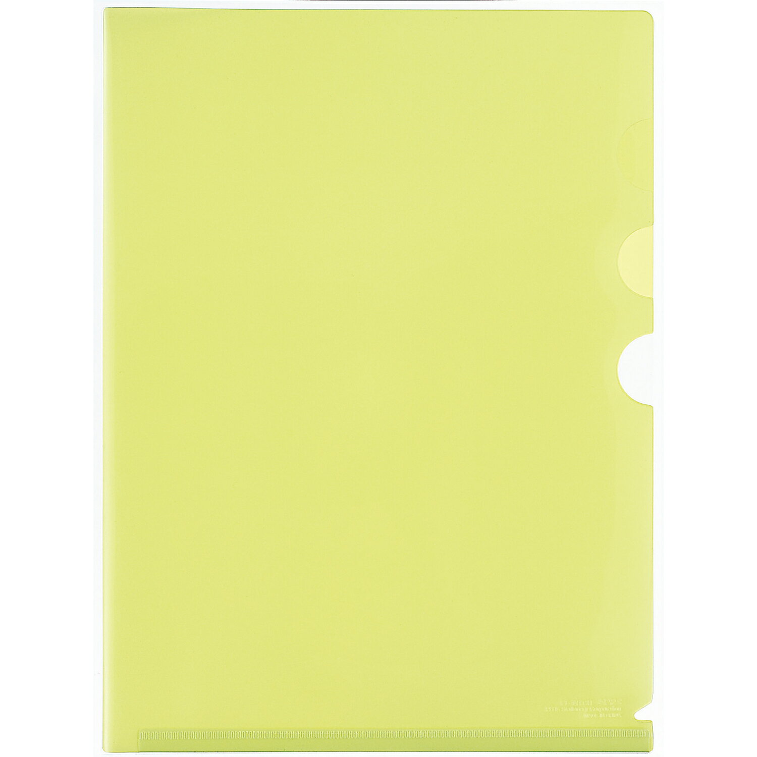 【PLUS】 10個セット仕切り付ホルダー・3ポケット グリーン FL-111CH(88232)