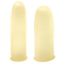 【PLUS】 指サック アメ色 M/L KM-300A(35977) プラス