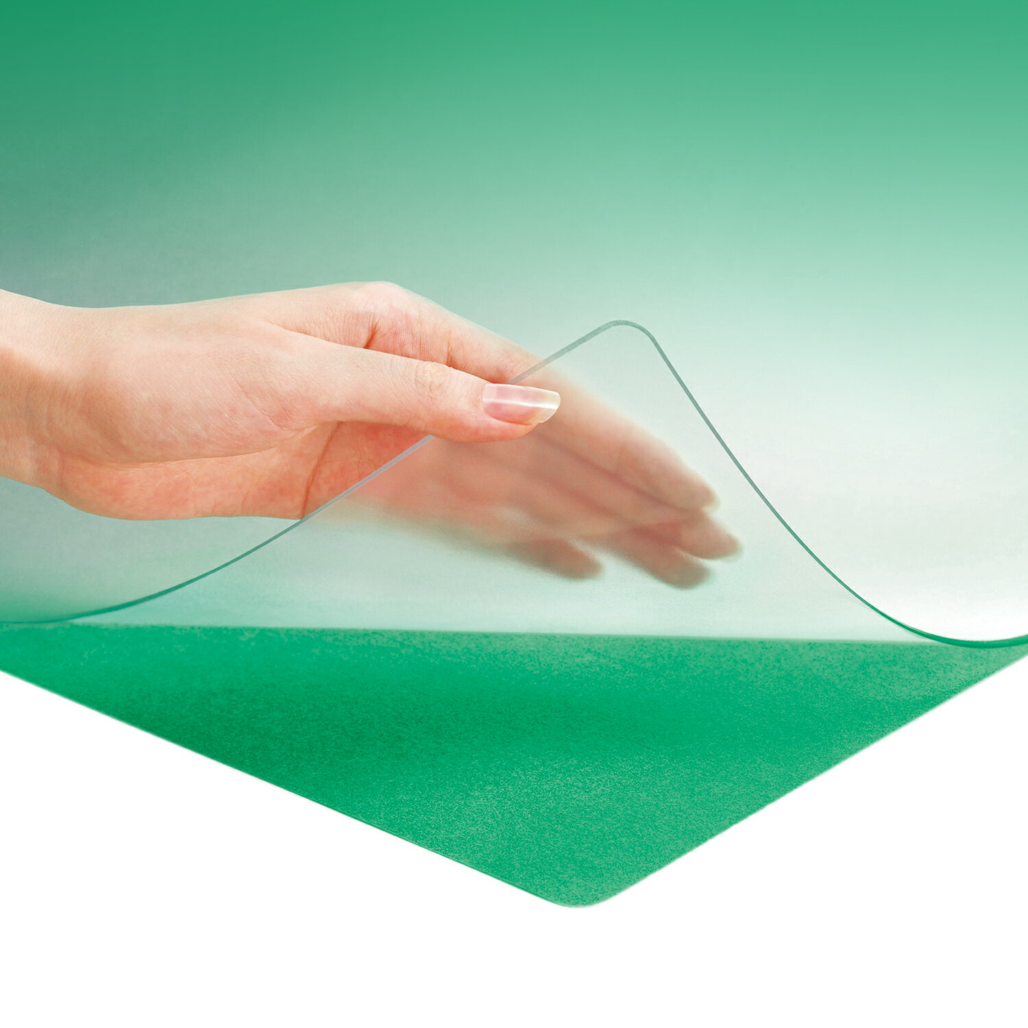 ◆傷や汚れから机を守る、デスクマット。◆コードインスペースのある机に対応。配線しやすい奥行きが短いタイプのデスクマット。◆特殊表面加工でマット全体がマウスパッドとして使用できる、OA環境に適したデスクマットです。(光学式・ボール式マウス対応)◆マット表面は、光の反射を抑え、挟んだものが見えやすい半光沢タイプ。(ノングレア(シボ)タイプ)◆片面無移行(非転写)タイプで、印刷物や書類のコピーを長期間はさんでおいても、インクがマット面に移りにくい加工を施したデスクマット(片面のみ)。キレイにご使用いただけます。◆コードインスペース対応で、OAデスク奥のコードインスペースに配慮して、奥行きが10cm短いタイプです。◆デスクマットのエッジを斜めカット加工しているので、長時間の作業でも手が痛くなりにくいマットです。◆ ※マット表面にシボがかかっています。◆※マウスによっては反応がにぶい場合があります。◆※ 上部マットと下敷は接合せず、別々です。◆※デスクマットは素材の特性(縮みやすい材質)により、寸法に若干の誤差が生じます。