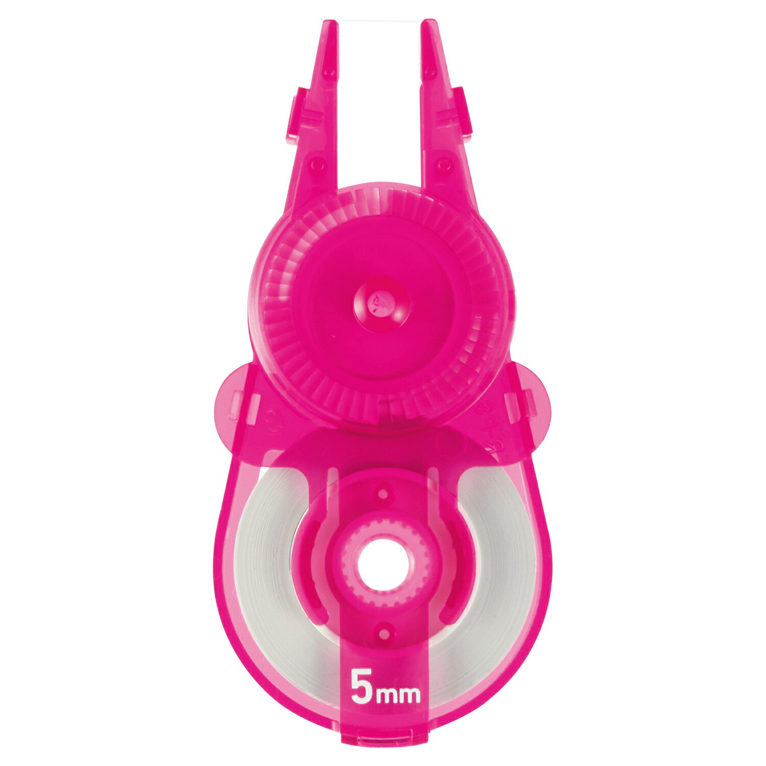 【PLUS】 修正テープ ホワイパー スライド 5mm幅 (12m) 交換テープ ピンク WH-115R(49557) プラス