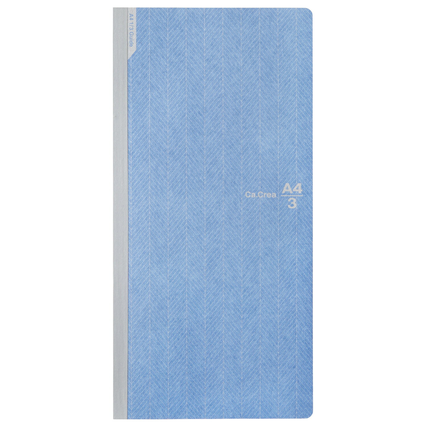 【PLUS】 5個セットカ.クリエ メモ帳 ノート A4×1/3 NSシリーズ 横罫 (ブルー) No.683DC(77761)