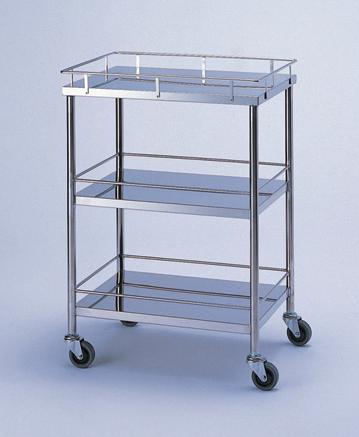 楽天Shop de clinic楽天市場店【無料健康相談 対象製品】器械台 SK-3308（上中下段4方付） AL 　　【smtb-s】 【fsp2124-6m】【02P06Aug16】