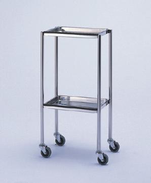 【無料健康相談 対象製品】2段消毒盆台 SK-5225（トレー付） AL 　　【smtb-s】 【fsp2124-6m】【02P06Aug16】