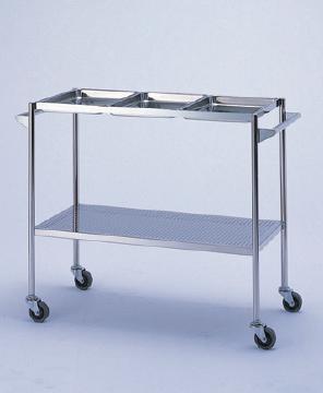 【無料健康相談 対象製品】3枚用消毒盆台 SK-5203A（トレー付） 　　【smtb-s】 【fsp2124-6m】【02P06Aug16】