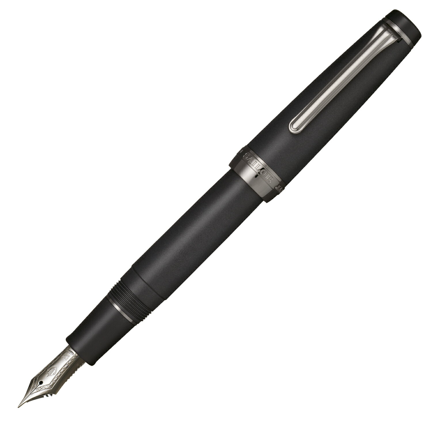 SAILOR - 【セーラー万年筆】 プロフェッショナルギア インペリアルブラック（黒）万年筆 細字 Φ18×129mm 113028220
