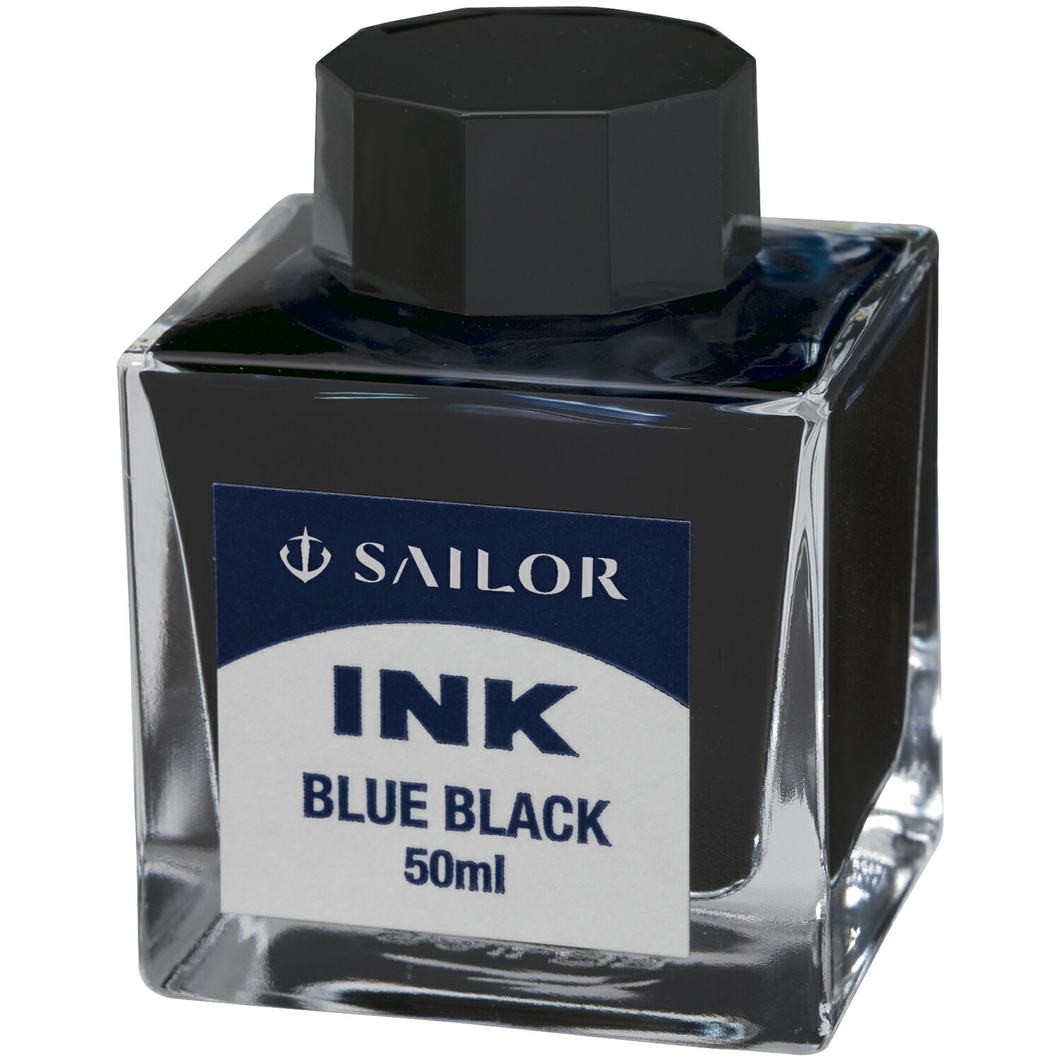 【セーラー万年筆】 万年筆用ボトルインク 染料 50ml BBK W53mm×D44mm×H70mm 131007244