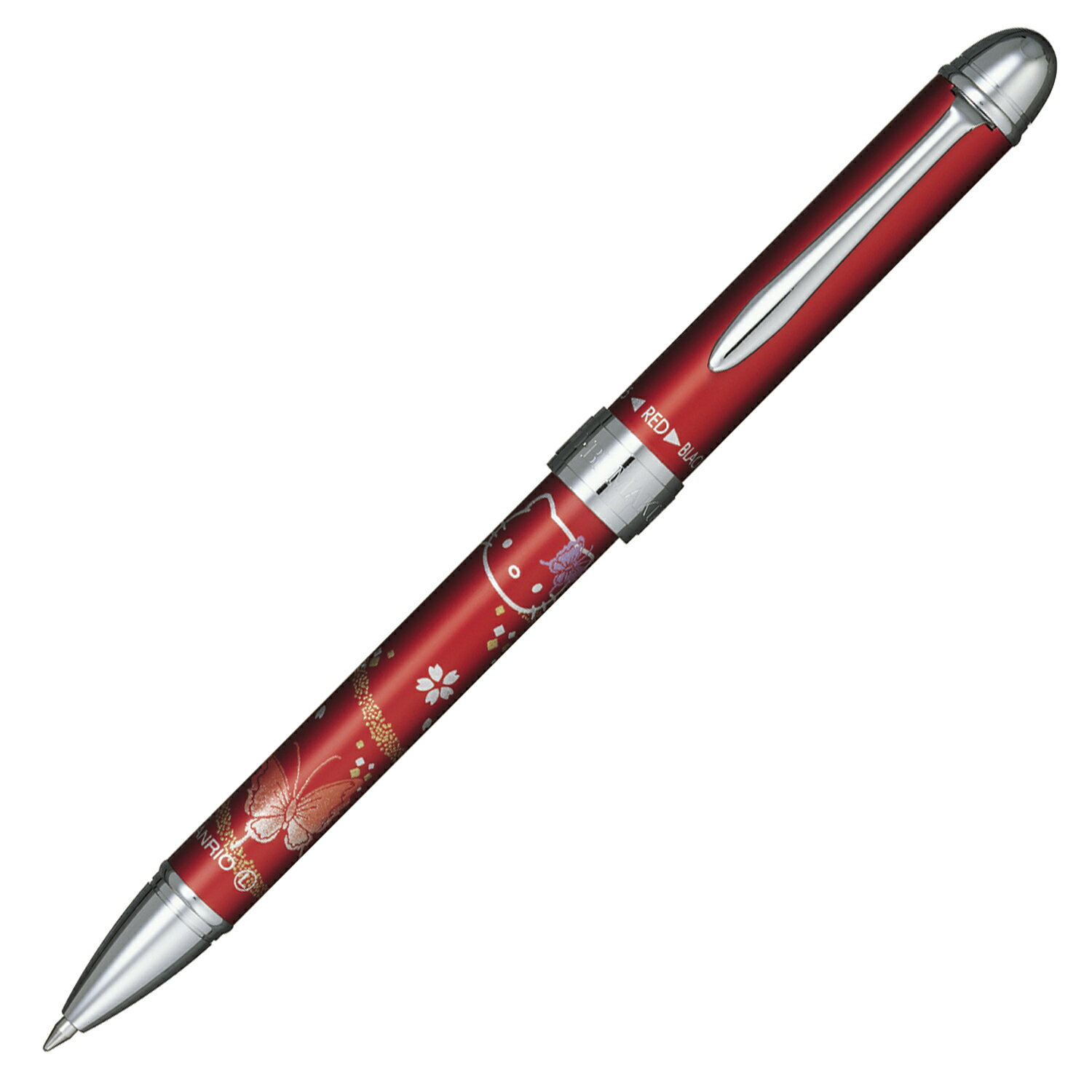 Other - 【セーラー万年筆】 KT優美蒔絵複合(2CBP+SP) 蝶 RD Φ14.5×142.5mm 160335230