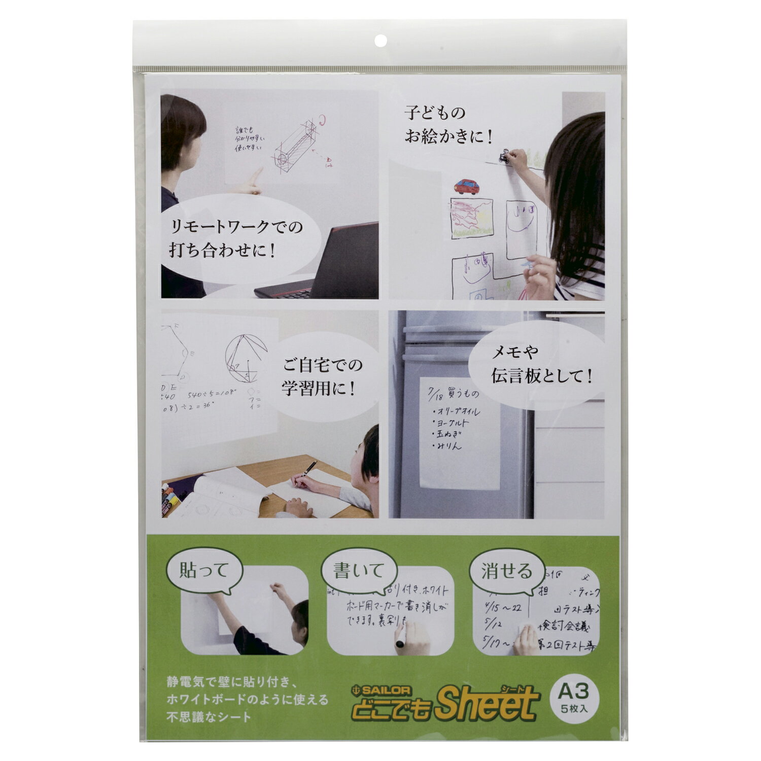 �ڥ����顼��ǯɮ�� �ɤ��Ǥ⥷���ȥ�������� A3�� 5���� ����� W297mm��H420m��D3mm 310880002