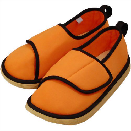 タケトラ（竹虎）　転倒予防シューズ　つま先つき オレンジ　S