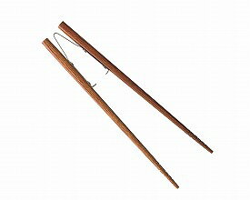 楽ー箸（ピンセットタイプすべり止め付）19．5cm 【CP】 ポスト投函
