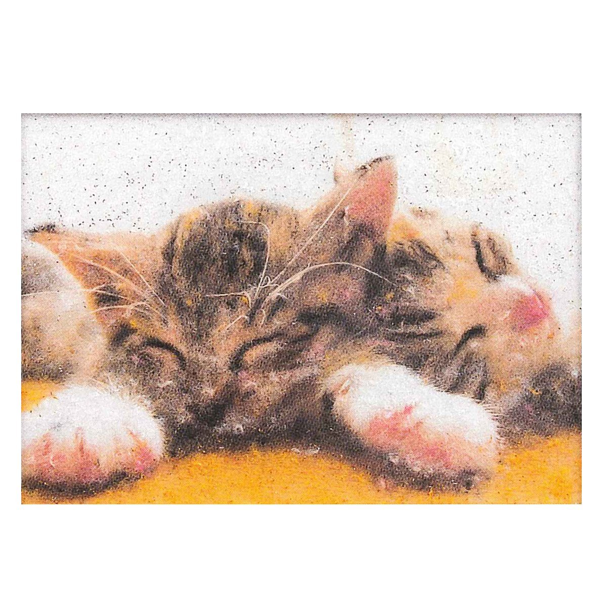 メタリックアート　ネコ