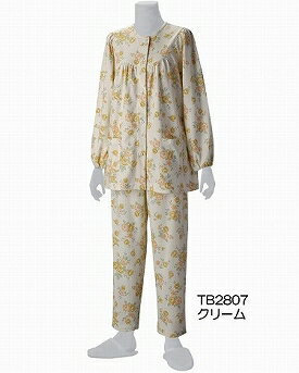 ◎婦人用長袖パジャマ(通年用) M ピンク TB2807 グンゼ