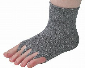 指ぬき健康ソックス ゴムあり L グレー 0643 ユニロック