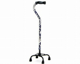 アルミ軽量四点杖 青花柄 OT-501 3059 非 OT-501 マキテック 【非課税】