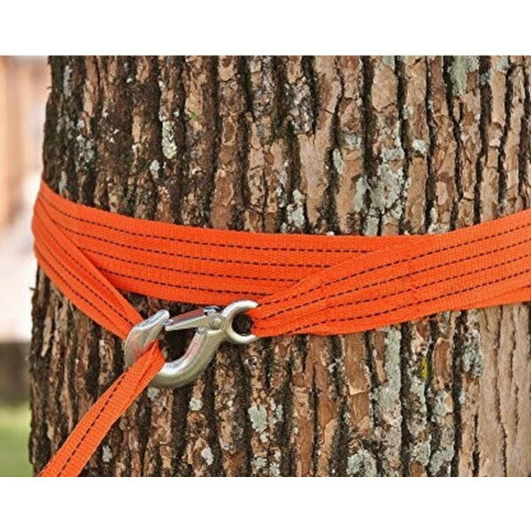 道具不要!3t迄OKハンモック固定ナイロンベルト2個 + 14cm特大カラビナ2個セット通販格安セール情報 楽天 通販