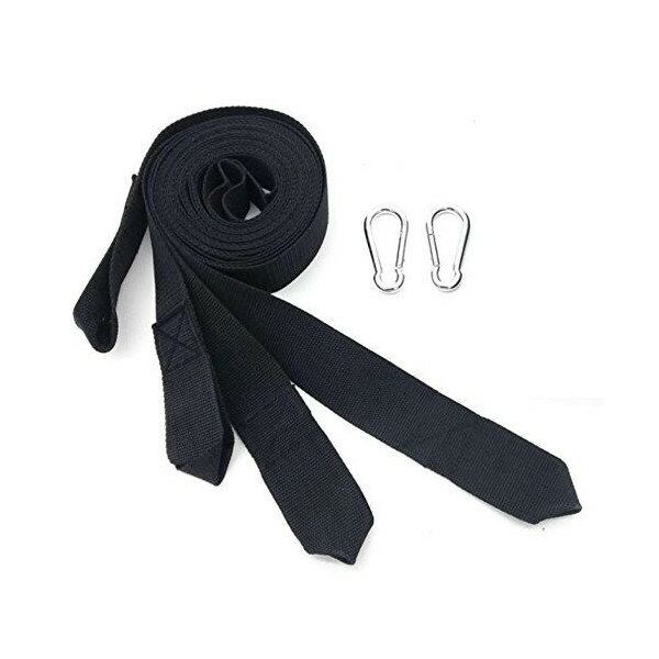 ハンモック固定用ベルト ロープ 2本セット 耐荷重量500kg カラビナフック 2本 収納袋付通販格安セール情報 楽天 通販