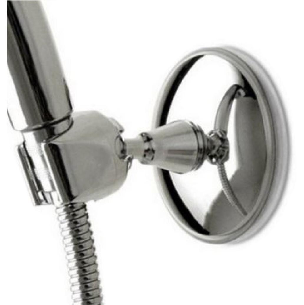 シャワーヘッドホルダー 吸盤 メタル シャワーフック 角度調整可能