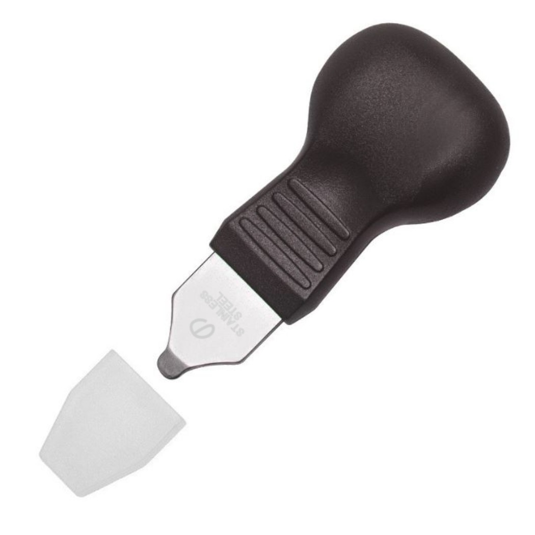 腕時計 裏蓋オープナー 蓋外し こじ開け 裏フタ開け器 ステンレス製 裏蓋開け 電池交換 時計修理 はめ込み式対応 時計工具