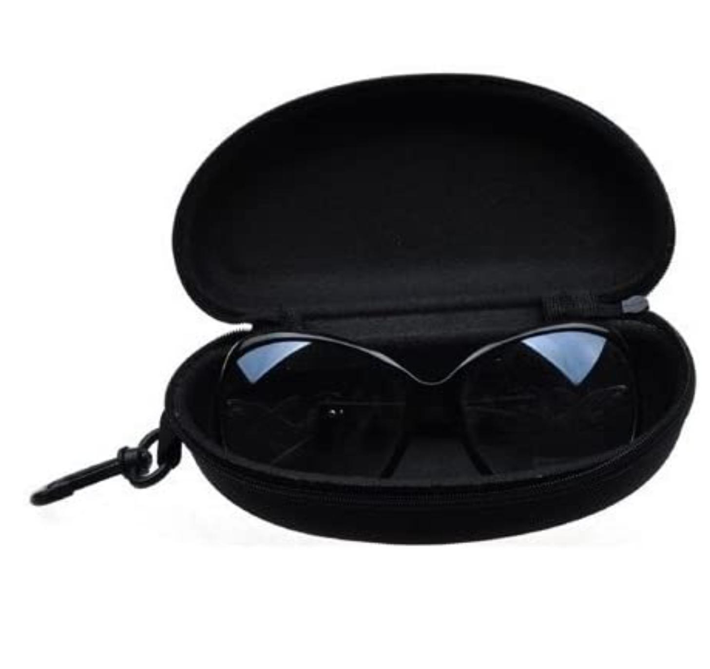 フック付き サングラスケース ハードケース / 防水 防塵 / アウトドア