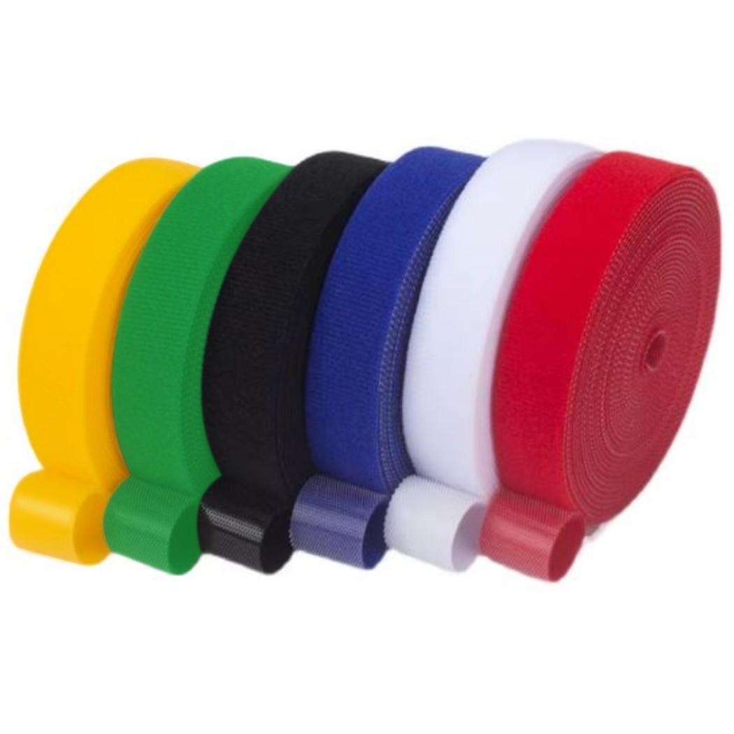 ケーブル 結束バンド 面ファスナー 6本セット 14.5mm×2m 配線コードまとめ コード整理 繰り返し利用可能