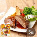 【常温】【公式】石井食品 いつでも1.5倍チキンハンバーグ 5袋| イシイ ハンバーグ 国産 非常食 お弁当 おかず 惣菜 時短 防災セット 備蓄 保存食 おい...