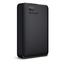 ポータブルHDD 4TB USB3.0 ブラック WD Elements Portable 外付けハードディスク / WDBU6Y0040BBK-WESN 黒 外付け ドライブ ストレージ パソコン PC Windows ウインドウズ