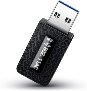 GW楯ݥۡWiFi ̵LAN ҵ 1300Mbps USB3.0 ® ǥ奢Х 2.4GHz/5GHz 802.11ac ʣǮ WPSŹ浡ǽ ߥ USB  ̵LANץ Windows10/8/7/XP/Vista/Linux/Mac OSX б ǧںѤ