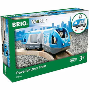 +BRIO WORLD バッテリーパワートラベルトレイン 33506 子供 幼児 コレクション 電車 車両 男女兼用 男の子 女の子 玩具 おもちゃ オモチャ 電池 車掌