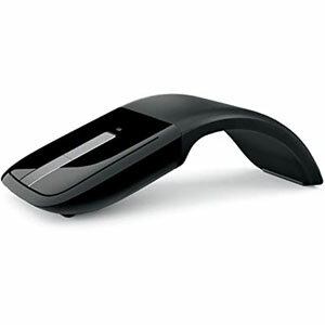 【エントリーで最大P46倍】ワイヤレス ブルートラック マウス Arc Touch Mouse ブラック RVF-00062 無線 デスクトップ ノートPC ノートパソコン 作業効率化 業務効率化 フレキシブル