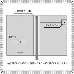 日本ノート『CDノートウェアA5サイズ用（CDV200-NV）』