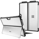 Microsoft Surface Pro 7 Plus/Pro 7/ Pro 6/ Pro 5/ Pro LTE 12.3インチ ケース タイプカバー ソフトTPU ペンホルダー付き 全面保護型 スタンド保護機能 クリア