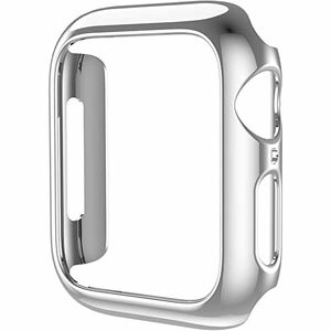 【最大600円OFFクーポン5/16迄】倍i Watch Series4 / Series5 専用対応 保護ケース 柔軟 TPU透明 カバー スマートウォッチ カバー 脱着簡単 耐衝撃 落下防止 保護ケース そのまま充電 44mm pc 銀