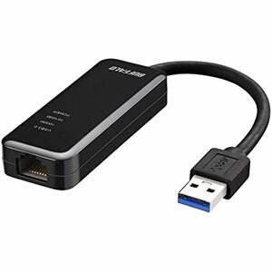 有線LANアダプター LUA4-U3-AGTE-NBK ブラック Giga USB3.0対応 簡易パッケージ 日本メーカー Nintendo Switch動作確認済み 1簡易パッケージモデル 単品