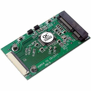 mSATA PCI-E SSD→ZIF/CE 変換 アダプター 変換アダプター 形状変換 端子変換 パソコン PC 部品 基板 配線 接続 組み立て ハードディスク SATA モジュール