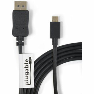 【6/1限定P2倍+割引クーポン有り】USB-C - DisplayPort 変換ケーブル 1.8m 4K 3840x2160@60Hz に対応 DisplayPort 代替モード対応 変換 ケーブル 形状変換 端子変換 USB 配線 接続 パソコン