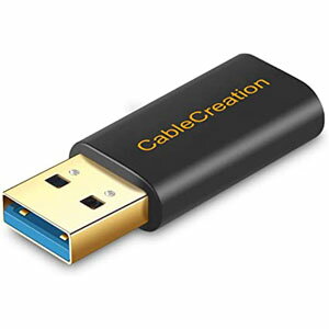 【最大600円OFFクーポン5/16迄】倍USB 3.0 to USB-C アダプタ Type 3.0 - Type C変換コネクタ データ転送 アダプタ USB-A コンバーター ラップトップ 壁充電器 Oculus Quest Link ブラック Black