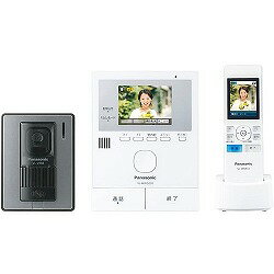 【最大600円OFFクーポン5/16迄】倍テレビドアホン ワイヤレスモニター付 電源コード式