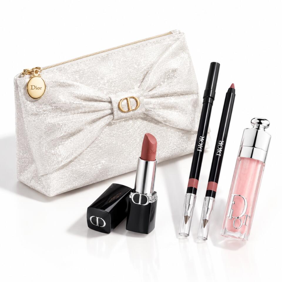 DIORディオールポーチ付きクリスマスコフレ 2026｜ホリデー限定の発売