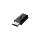 エレコム USB2.0 Type-C 変換アダプタ typeC-microB メス ブラック TB-MBFCMADBK(2)