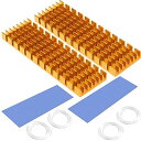CTRICALVER M.2 ssdヒートシンク 導熱接着シート付き 熱暴走対策 冷却ラジエーターフィンCPU ICチップ 回路基板 LEDアンプに適用 アルミ...