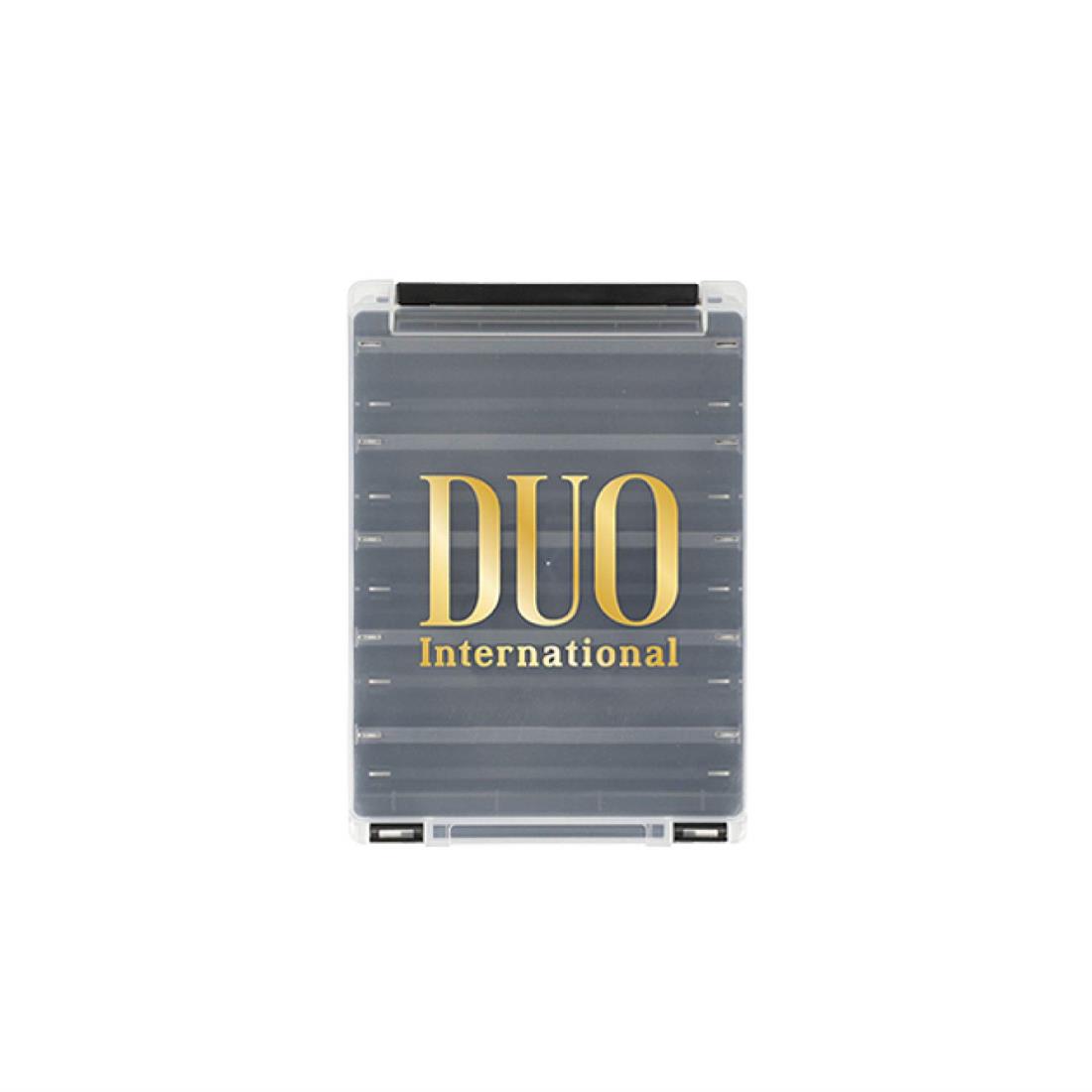 デュオ ルアーケース リバーシブル140 ホワイト DUO Reversible パールブラック/ゴールド箔 140サイズ 205x145x40mm